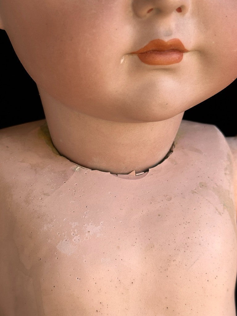 Antique German 26” Kammer Reinhardt 117 Mein Liebling Bisque Head Doll