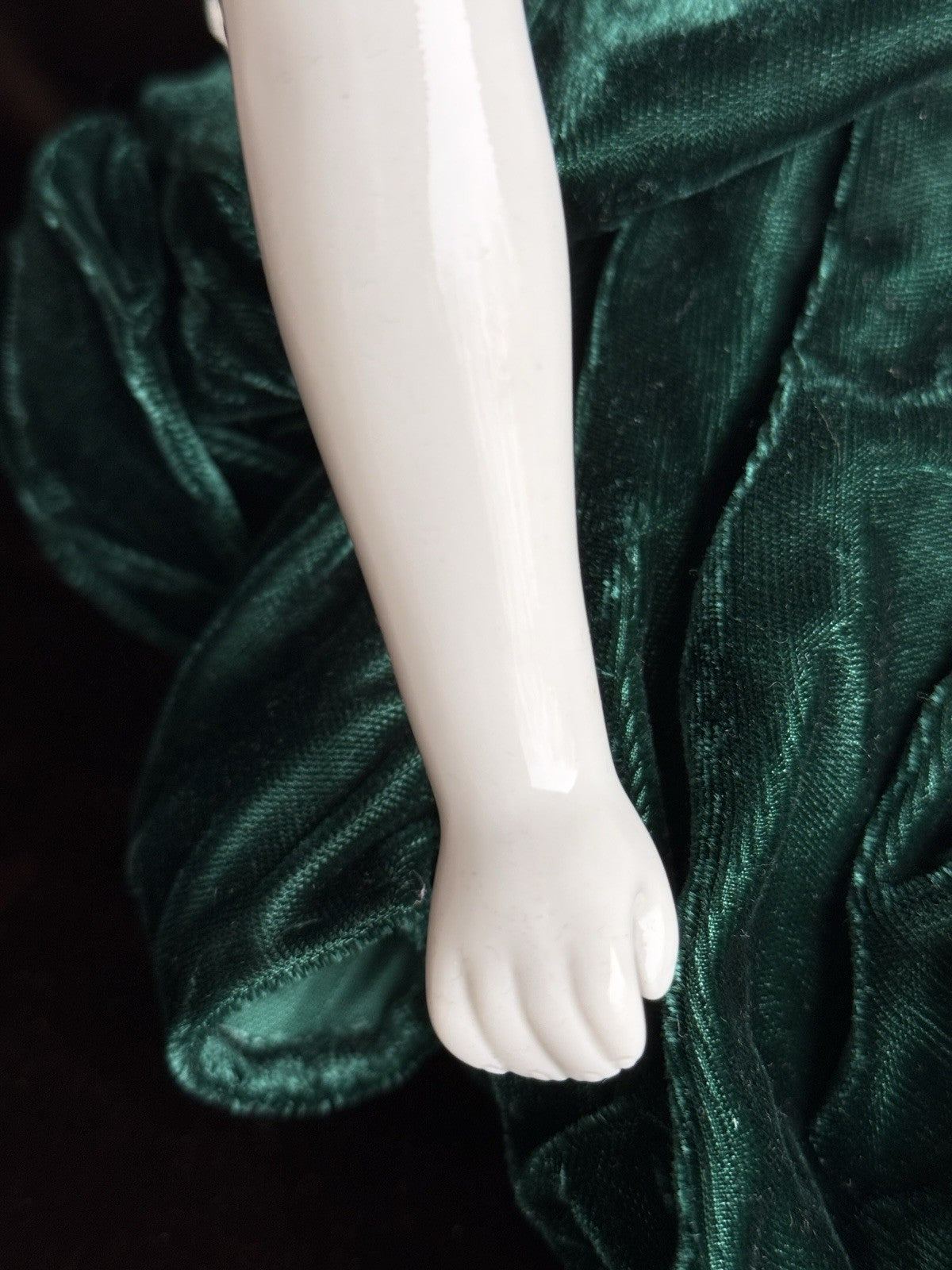 Vintage Japanese 25” Flat Top Highbrow China Shoulder Head Blonde Doll