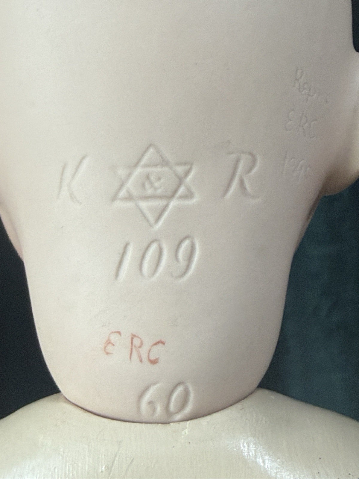 Artist Reproduction Of Rare Kammer Reinhardt Character 19” Doll “Elise” Mold 109