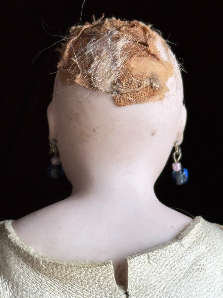 Rare Petite 12" Antique French François Gautier Bisque Head Fashion Doll