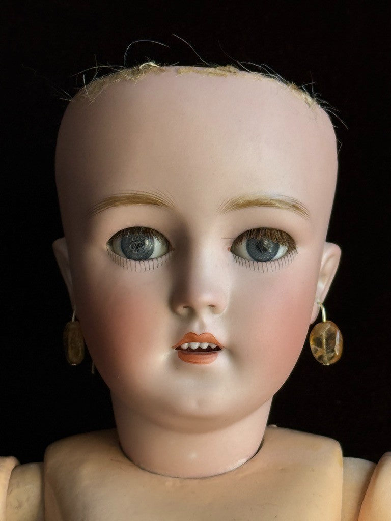 Antique German 21.5” Simon Halbig 1159 Fashion Lady Bisque Head Gibson Girl Doll