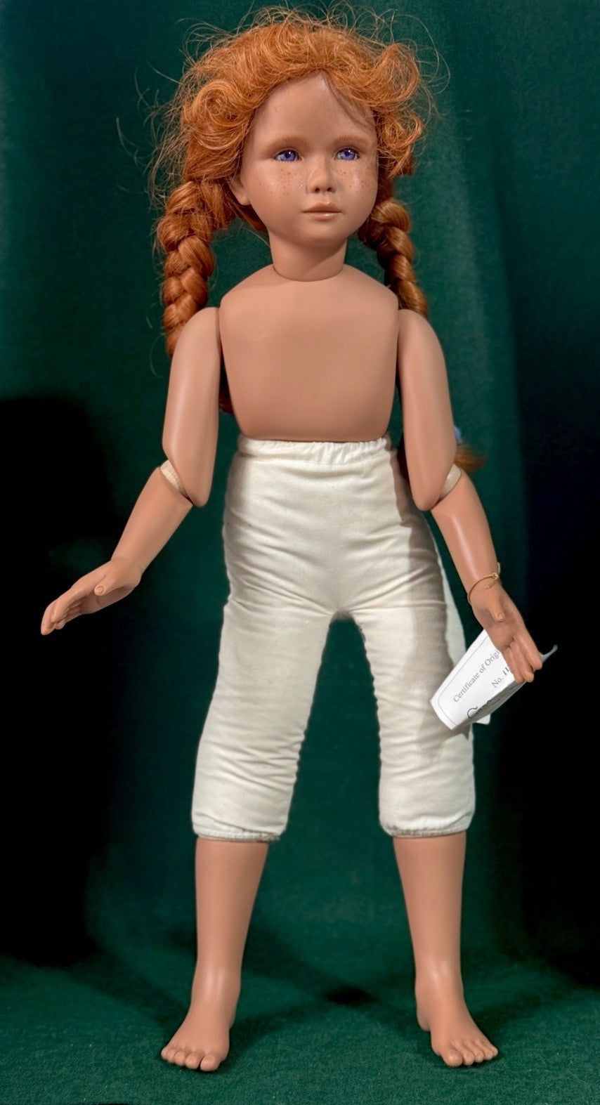Collectible Sonja Hartmann 23” Vinyl Girl Doll “Gesa” LE 250