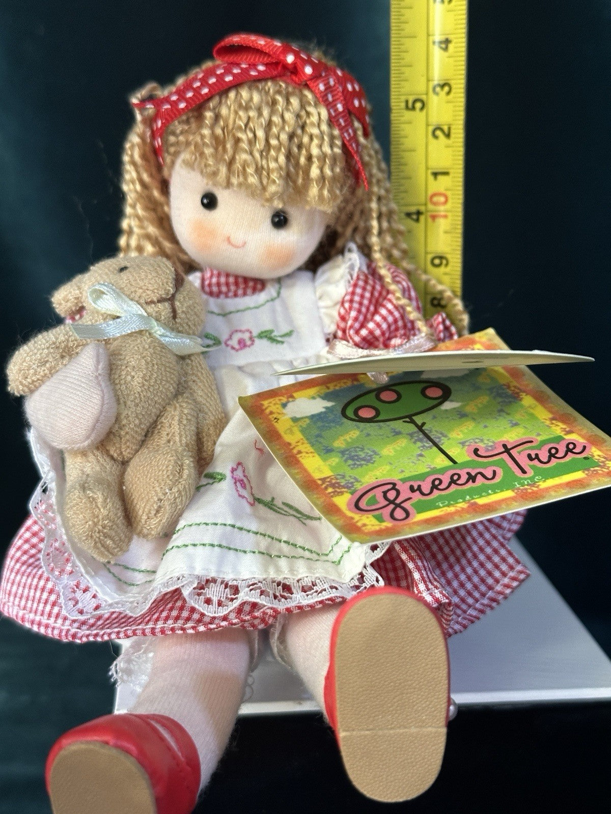 Lot Of 2 Green Tree Collectables Musical Dolls: Dorothy Wizard of Oz /Goldilocks