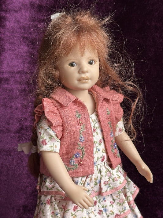 Collectible 10.5” Vinyl Cloth Heidi Plusczok Doll Nadine LE 120