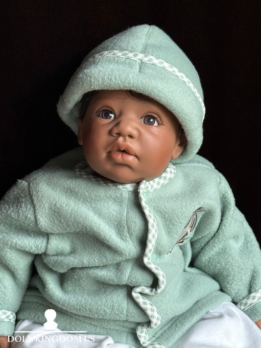 Lee Middleton Soft & Innocen Vinyl Cloth Baby Doll by Reva Schick LE 2500 in Box