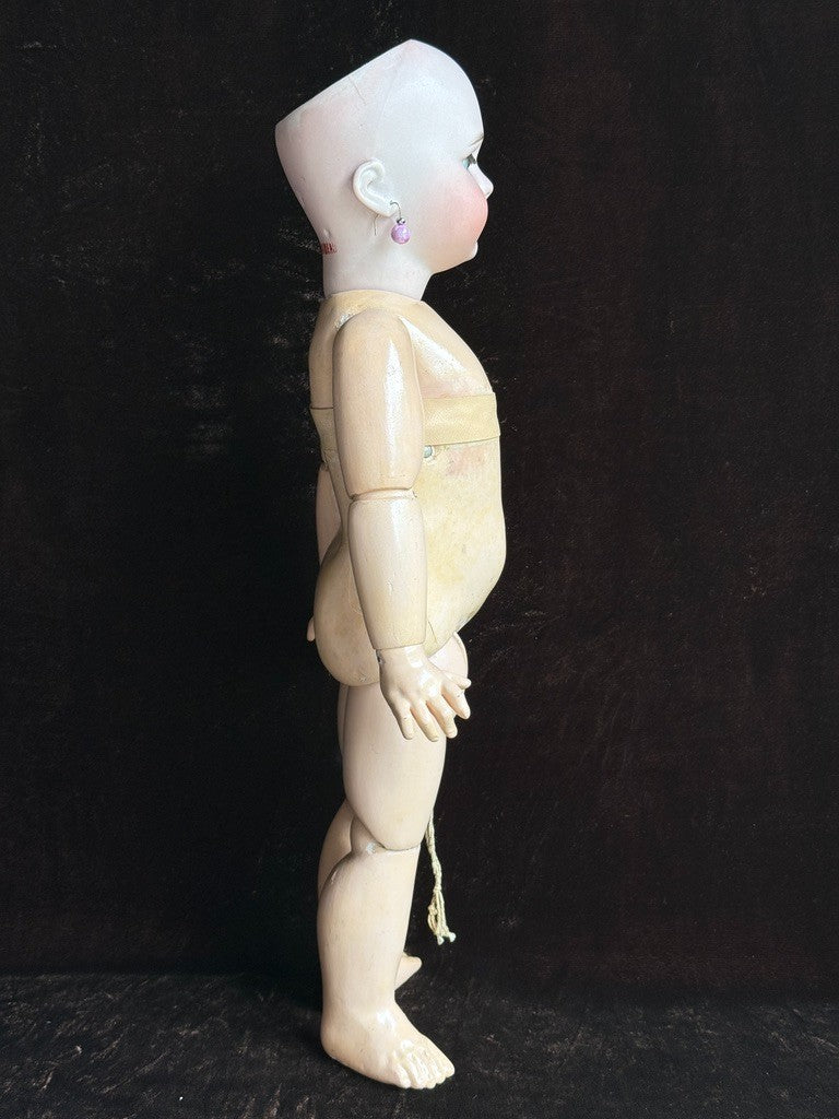 Antique German French 19 Tete Jumeau Simon Halbig Dep Bisque Head Doll