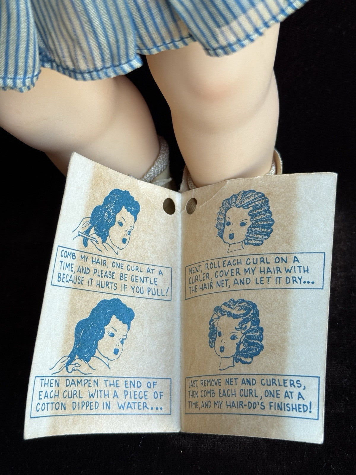 All Original Plastic Terri Lee Doll with Tag