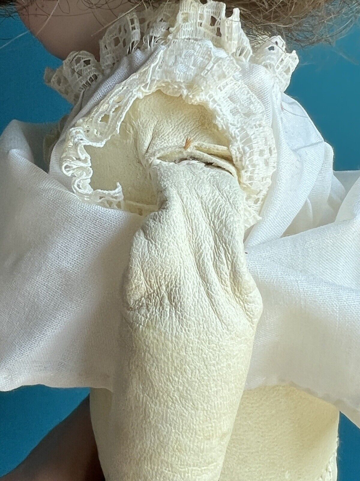 Antique German 13” Cuno & Otto Dressel COD 93-A DEP Bisque Shoulder Head Doll