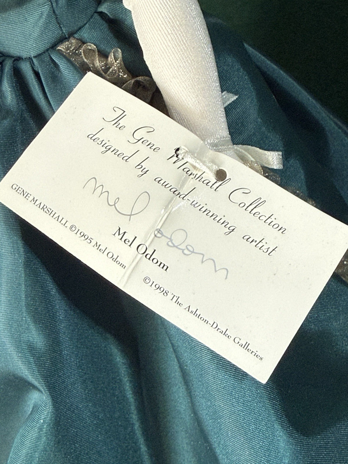 Gene Marshall “Destiny” Mel Odom Fashion Doll Box/Tag/COA