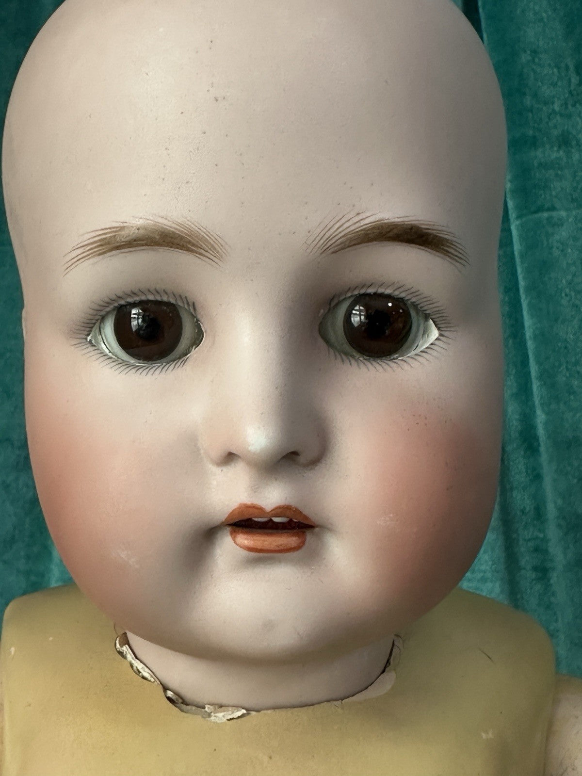 Antique German Kammer & Reinhardt Simon Halbig 28” Doll Bisque Head Comp Body