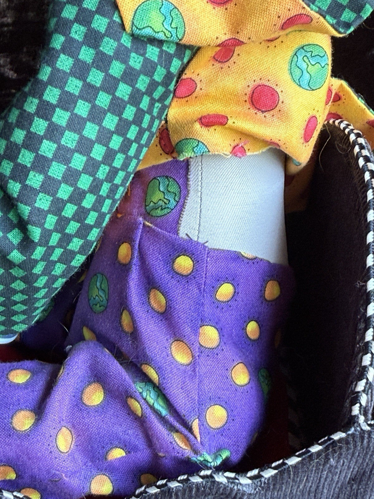 OOAK 20.75” The Mad Hatter Alice In Wonderland Cloth Artist Made Character Doll