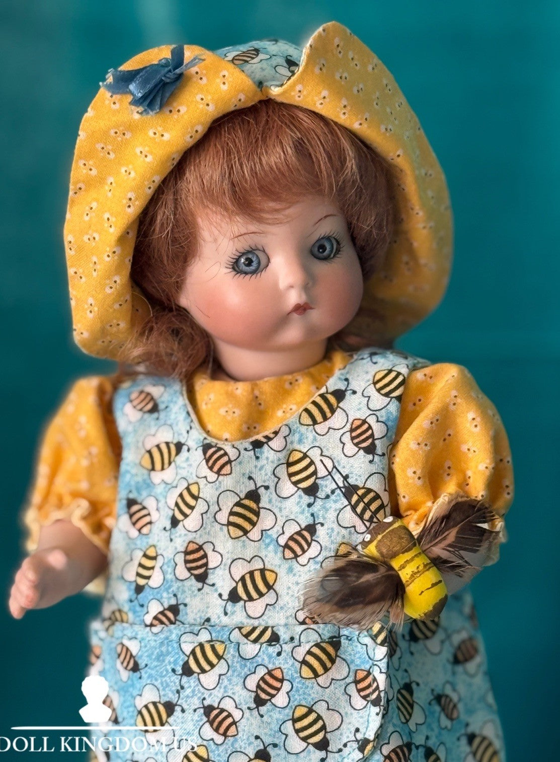 Vintage Reproduction of Antique German Armand Marseille”Just Me” 10” Doll
