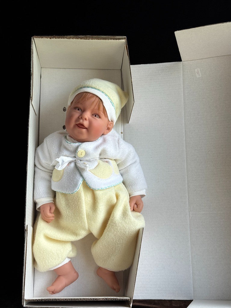 Lee Middleton “Just Ducky” Vinyl Cloth Baby Doll by Reva Schick LE 3000 in Box