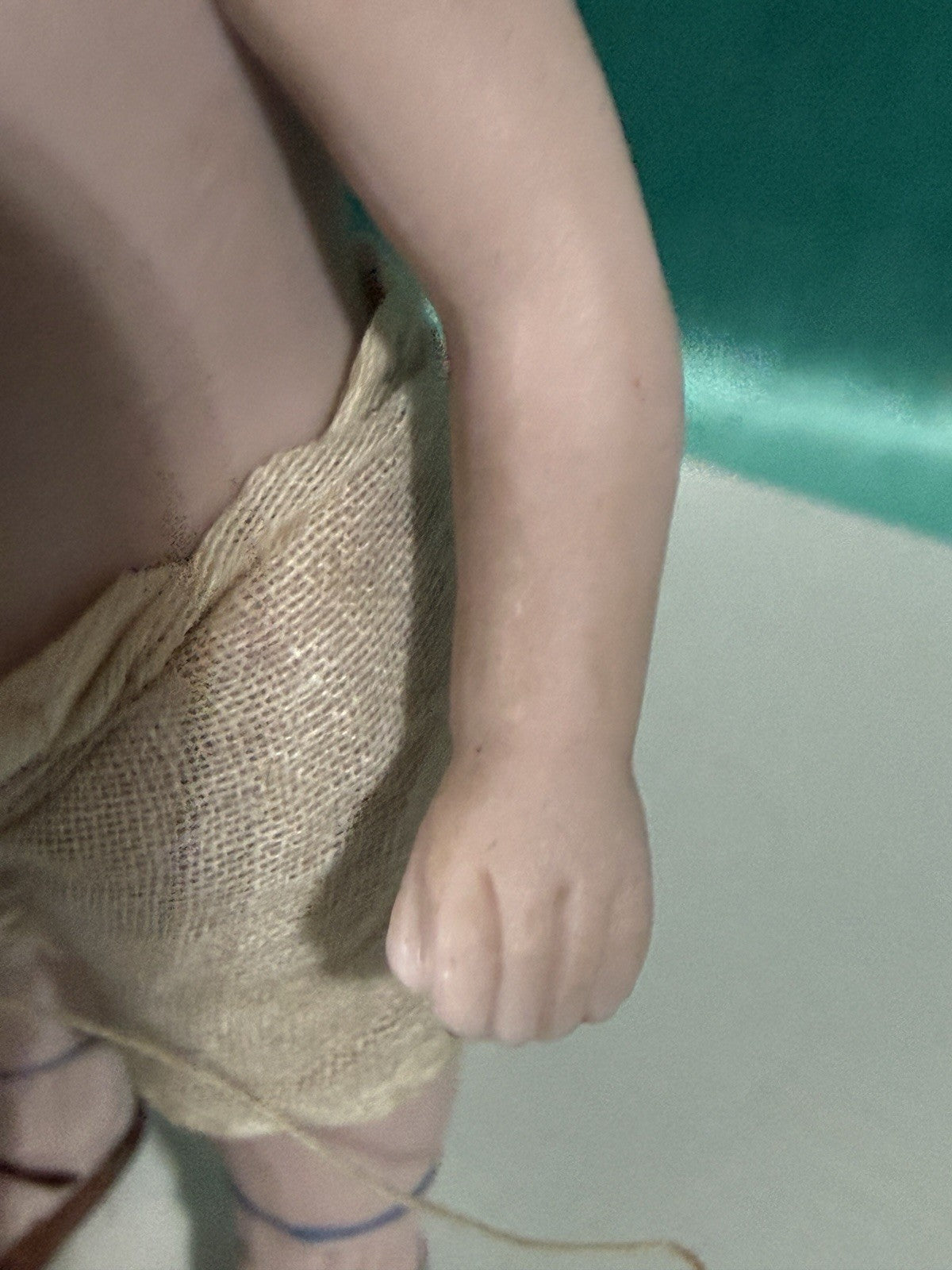 Lot Of 2 Antique German 4.5” All Bisque Limbach Mignonette Dolls