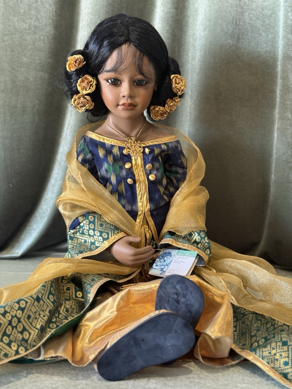 Catarina & Dwi Saptono Vinyl 37” Doll “Arjani" LE 250 Tag Masterpiece Gallery