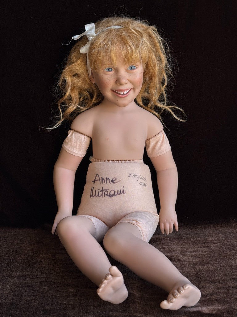 Rare Vinyl 22” Anne Mitrani Zoe Doll For Gotz 1996 LE 1000 SIGNED