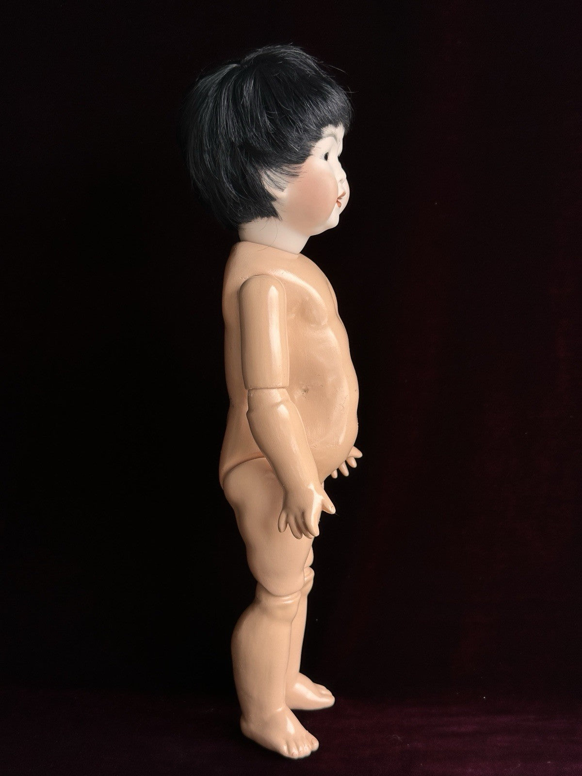 Vintage 16” Porcelain Repro. of Antique German Kestner JDK 243 Oriental Doll