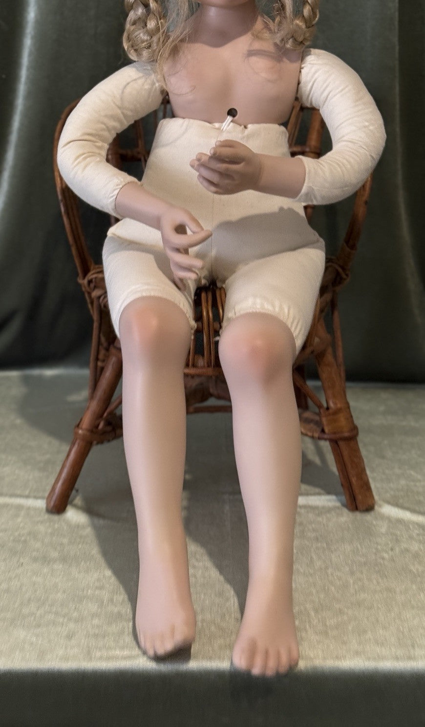 Large Original 42” Porcelain Doll “Stitches” by Donna Rubert LE 1000