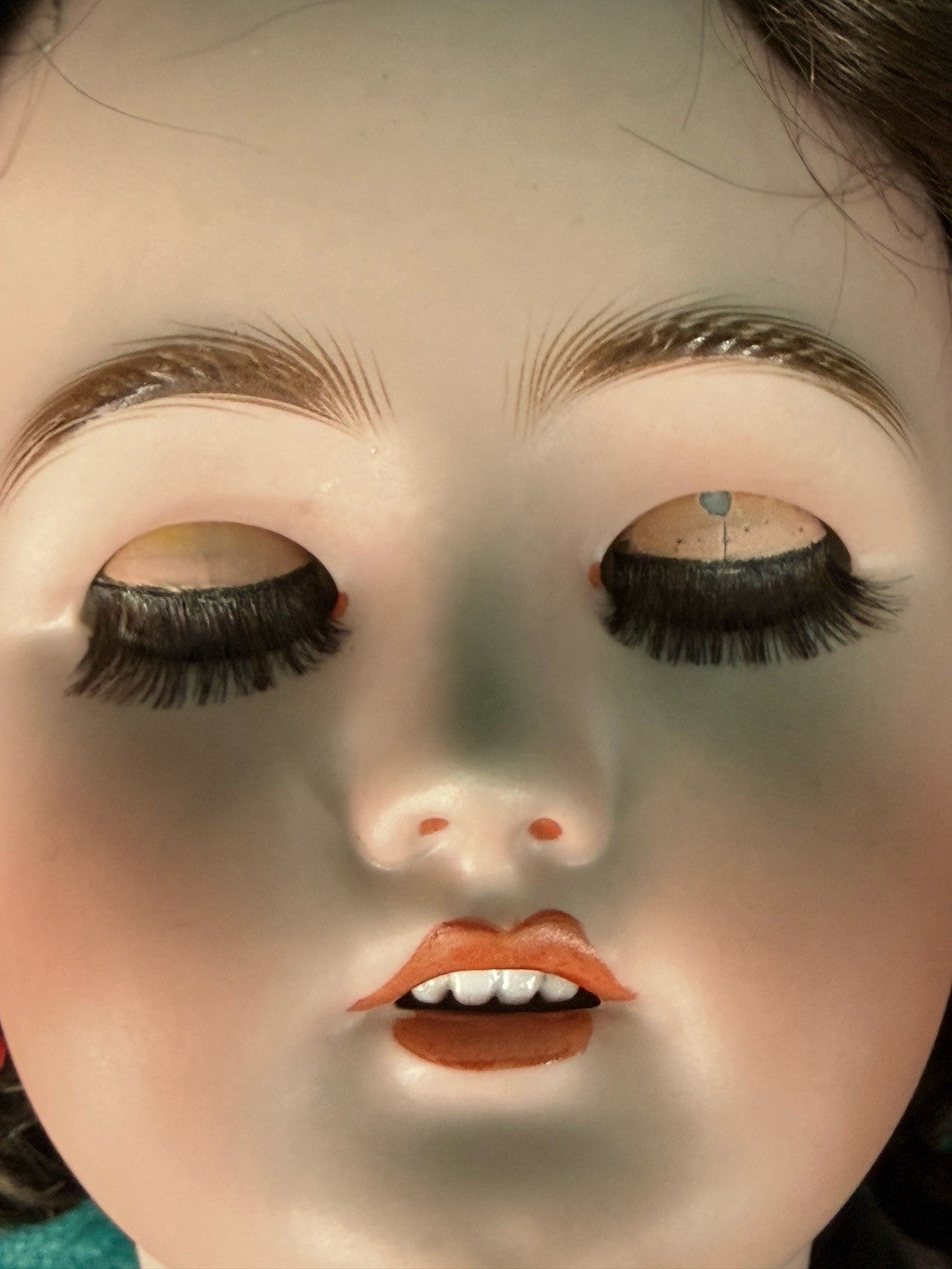 Antique German C.M. Bergmann and Simon Halbig Bisque Head 28” Doll