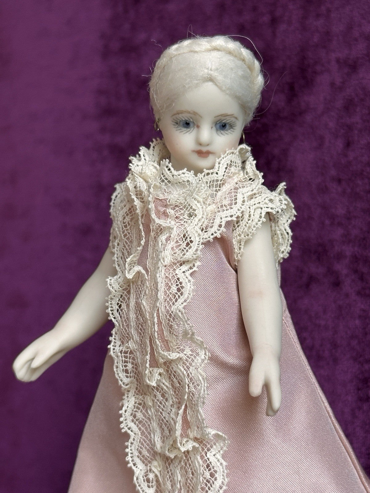 All Porcelain Cathy Hansen Reproduction of Antique French Mignonette Doll
