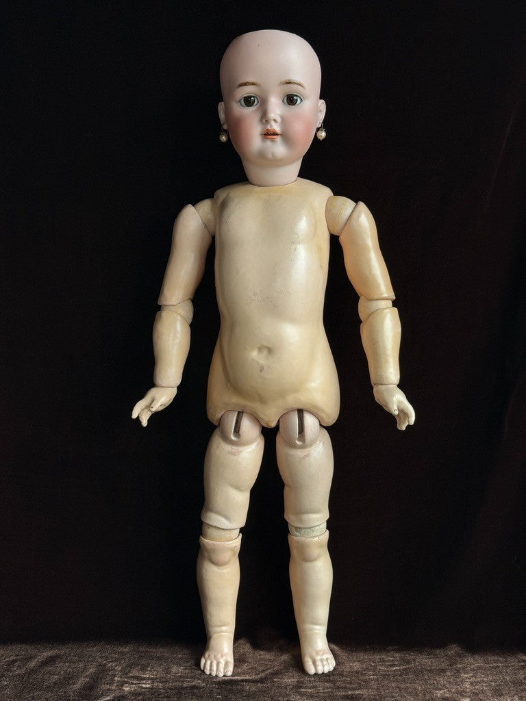 Antique German 27.5" Simon & Halbig Kammer & Reinhardt 70 Bisque Head Doll