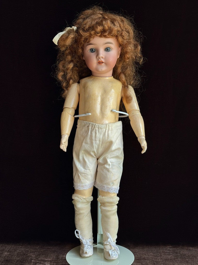 Antique German 21” Karl Hartmann 285 Bisque Head Doll