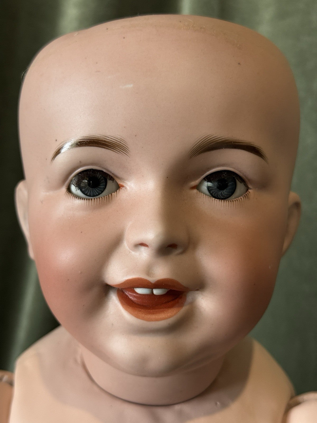 LARGE 26” French SFBJ 236 Laughing Jumeau Character Bisque Toddler Doll