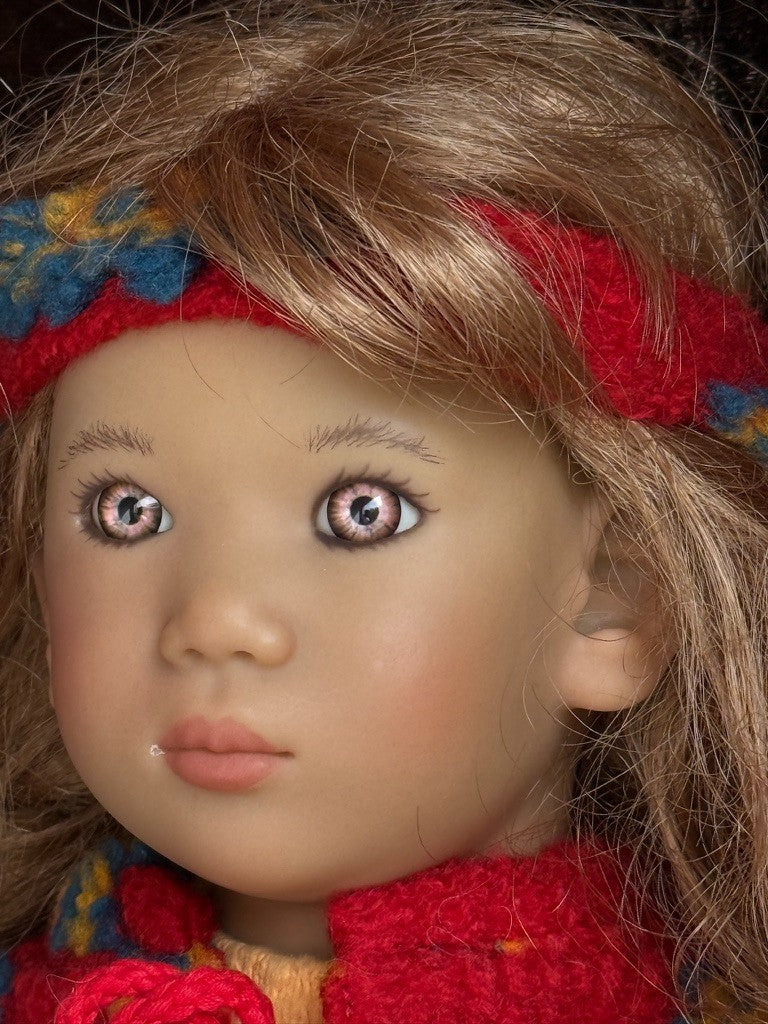Collectible Vinyl Annette Himstedt 21” Lottchen II Himie Doll in Box