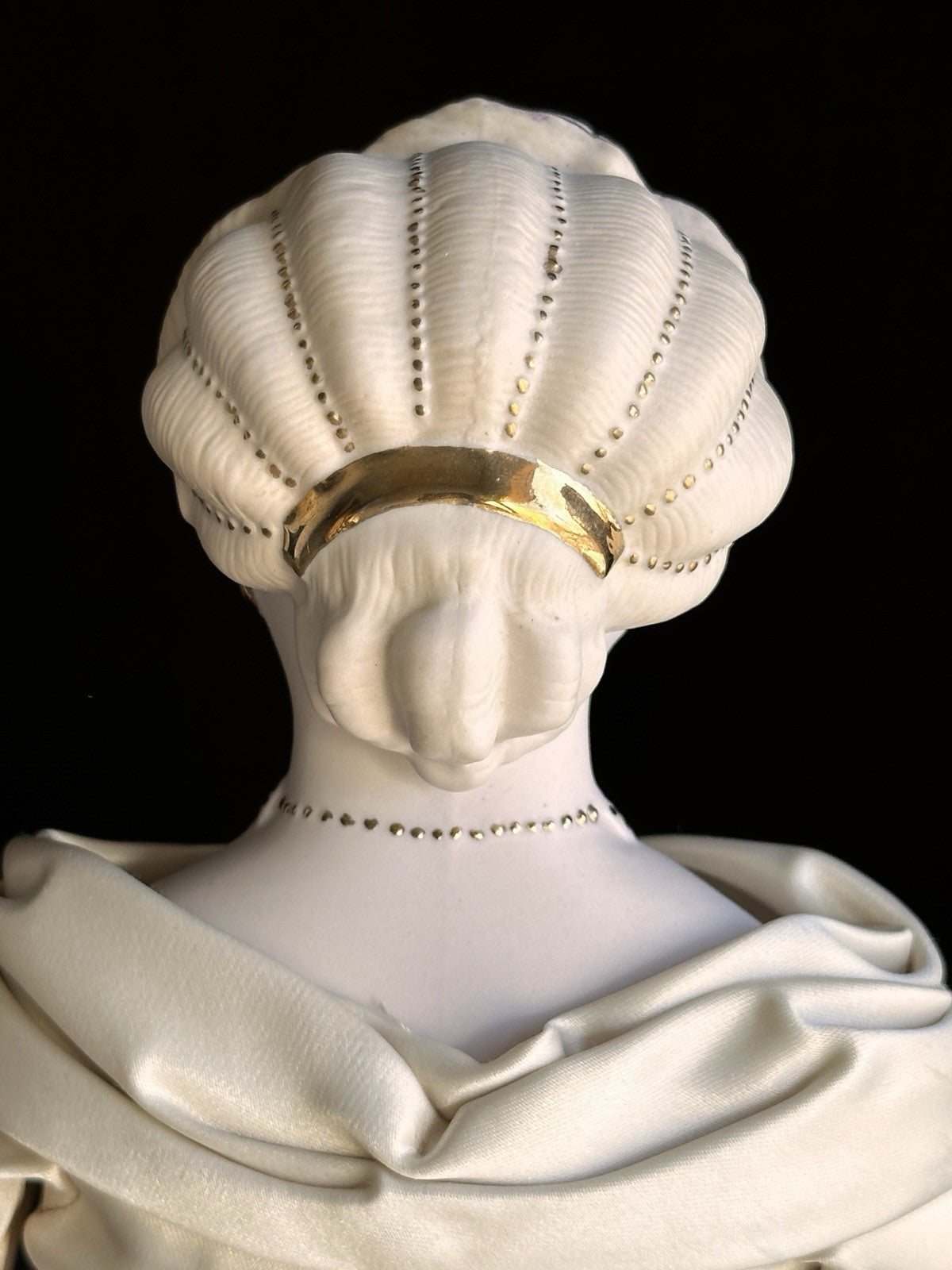 Vintage Porcelain 17” Signed Emma Clear Parian China Doll