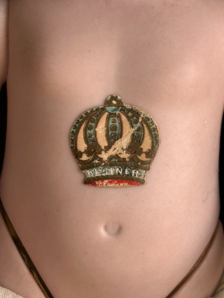 Large Antique German 7.5” Kestner 150 All Bisque Mignonette Doll