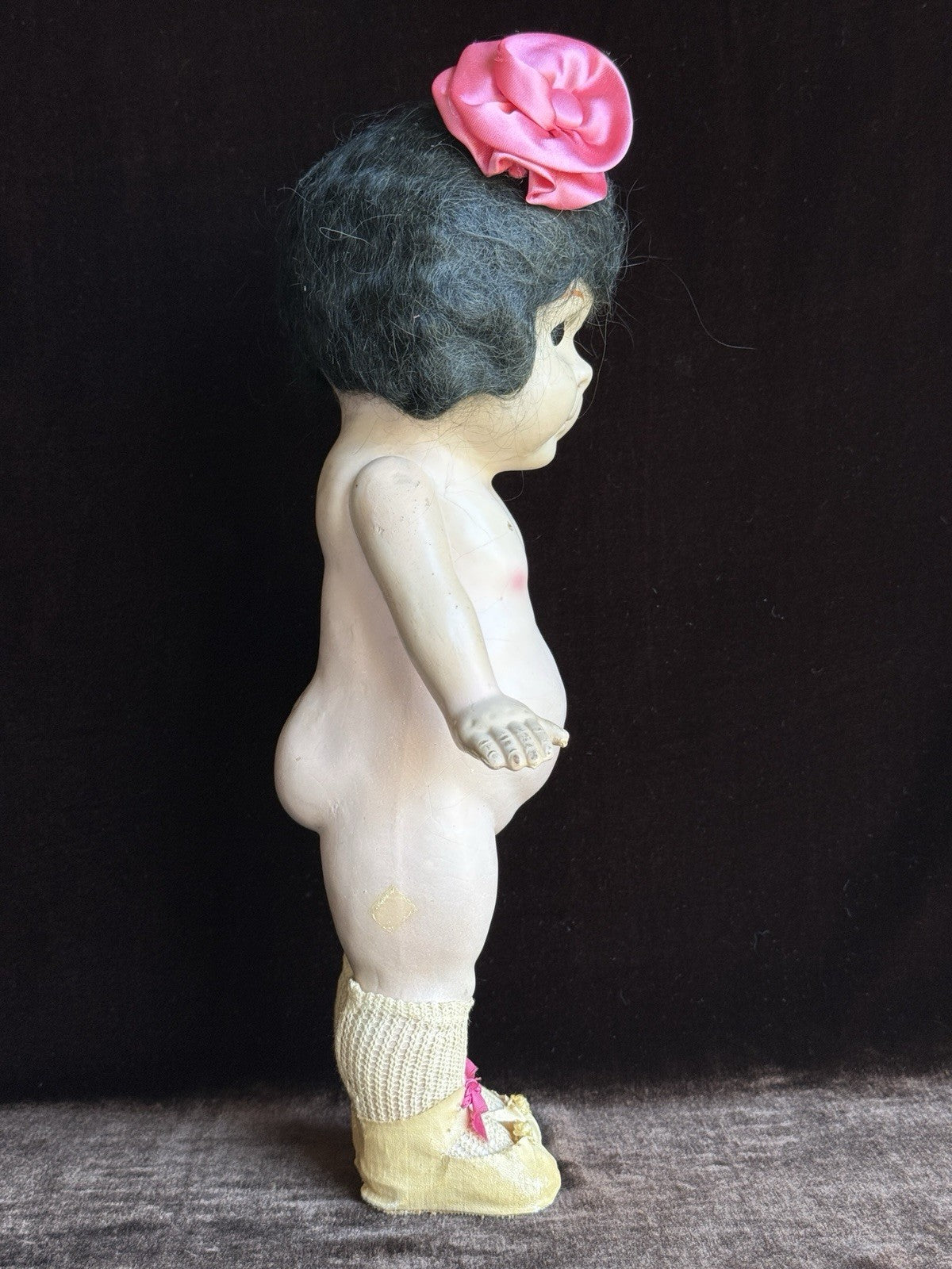 Vintage American 13” Betty Lee Buddy Lee Sister Composition Doll