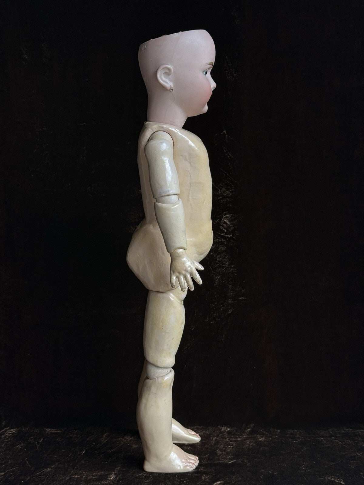 Antique German 24” Heinrich Handwerck 109 Dep Bisque Head Doll
