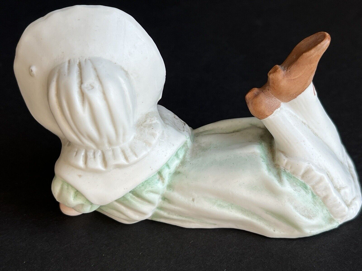 Antique German Gebruder Heubach (?) Unmarked Bisque Boy Figurine