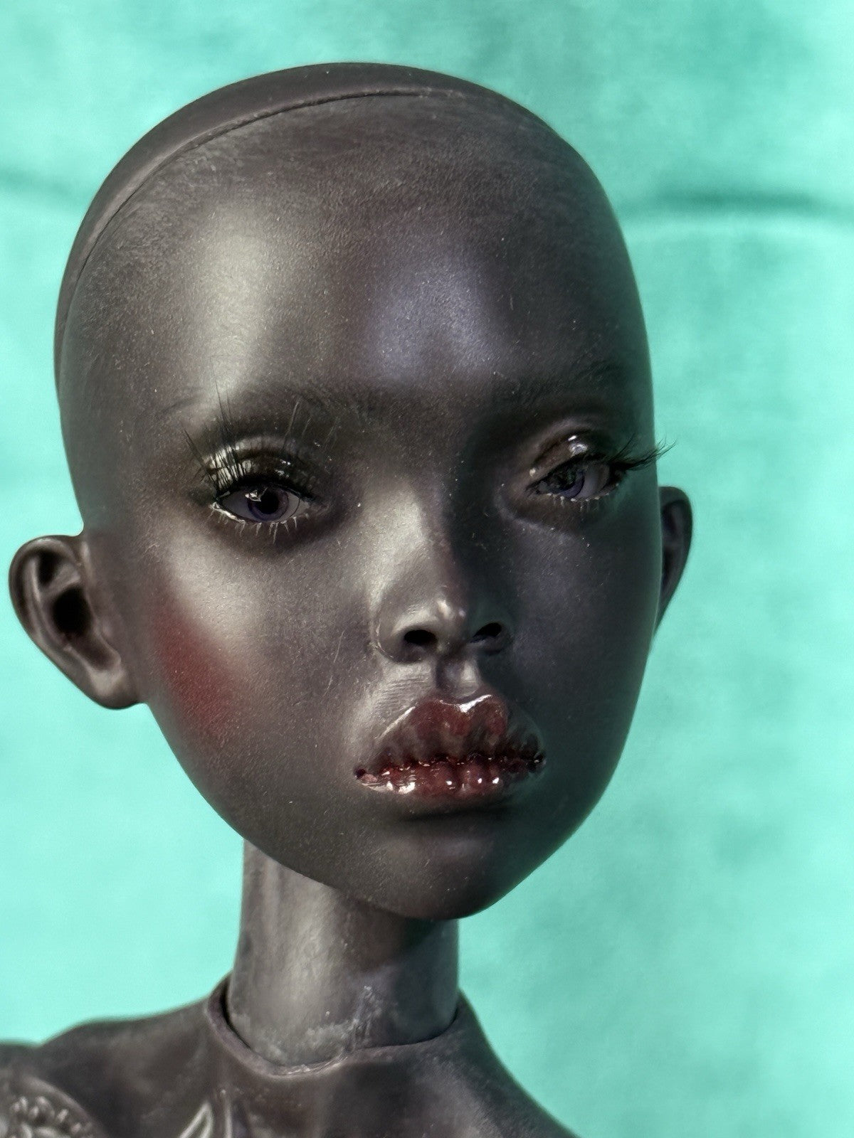 MIB Collectible Female Dark Complexion 13” BJD Resin Sumul Fashion Doll