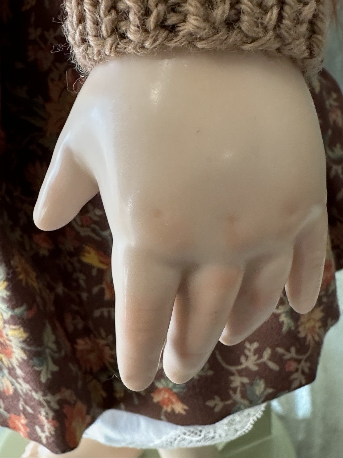 Collectible Artist Susan Krey Baby 22” Doll “Amy” Wax Over Porcelain  LE 50