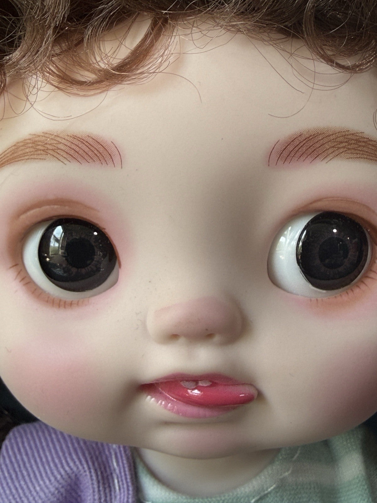 Lot Of 2 Collectible BJD Vinyl/Plastic 8 1/2” Dolls
