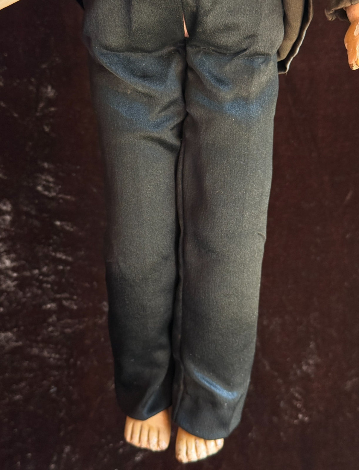 Large Antique American 21” Schoenhut Wooden Jointed Pouty Pierrot Boy Doll