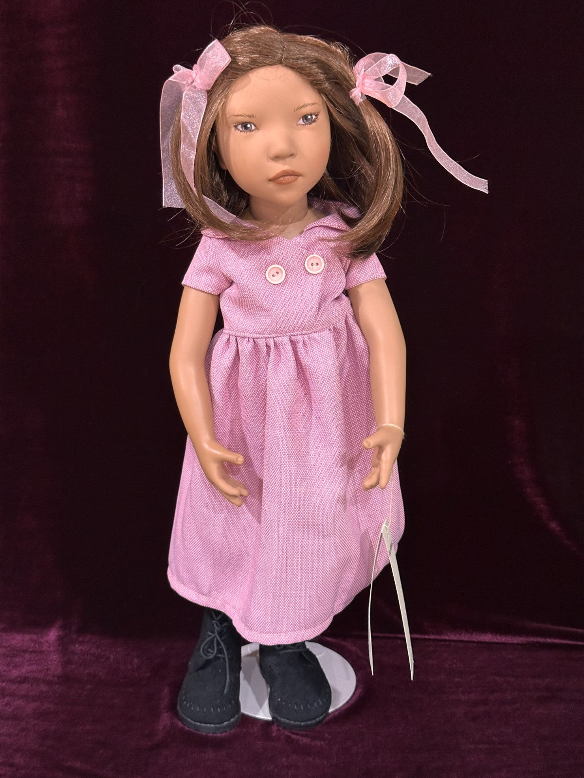Zwergnase 19” Vinyl 2021 Alika, Children of the World Doll By Nicole Marschollek