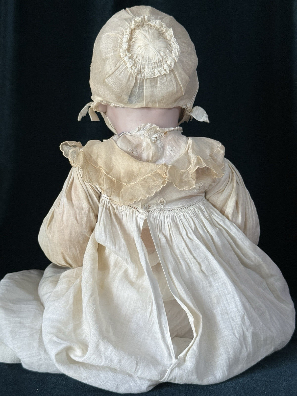 Antique German Hertel, Schwab & Co Baby 19” Character BabyDoll
