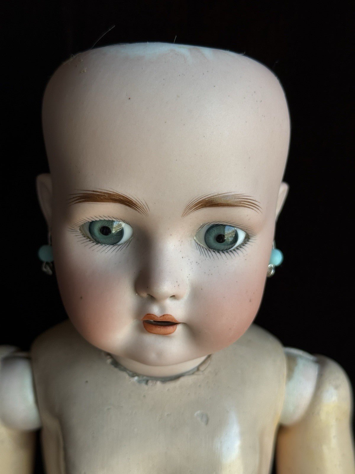 Antique German 19.5” Simon & Halbig Kammer & Reinhardt 53 Bisque Head Doll