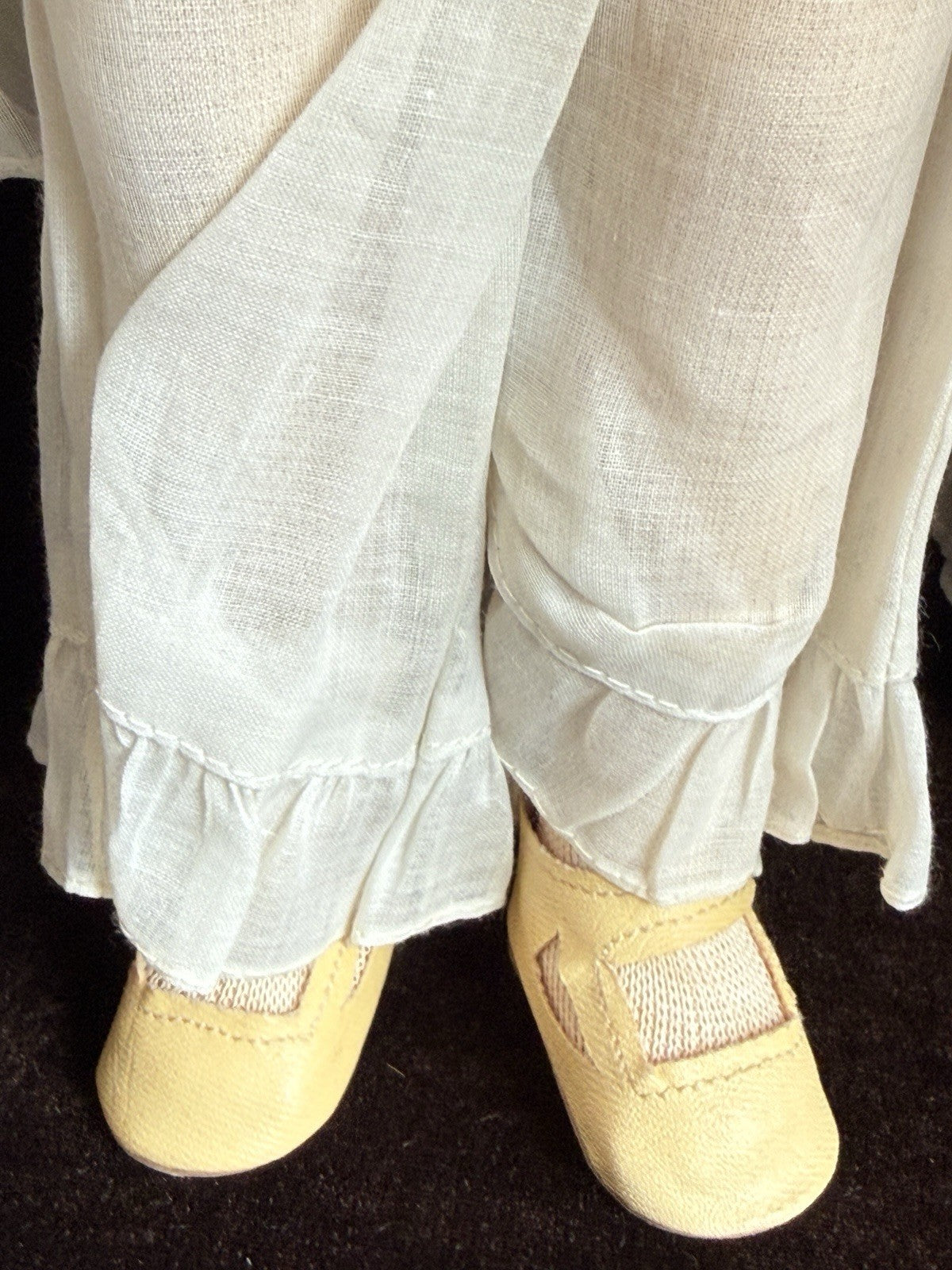 Vintage Effanbee 15.5” Composition Anne Shirley Colonial Prosperity 1711 Doll