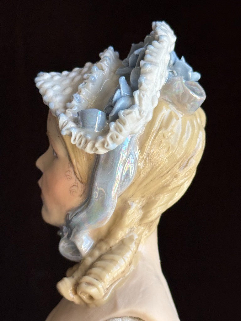 OOAK Collectible 13.5" Kathy Redmond Porcelain Girl Doll