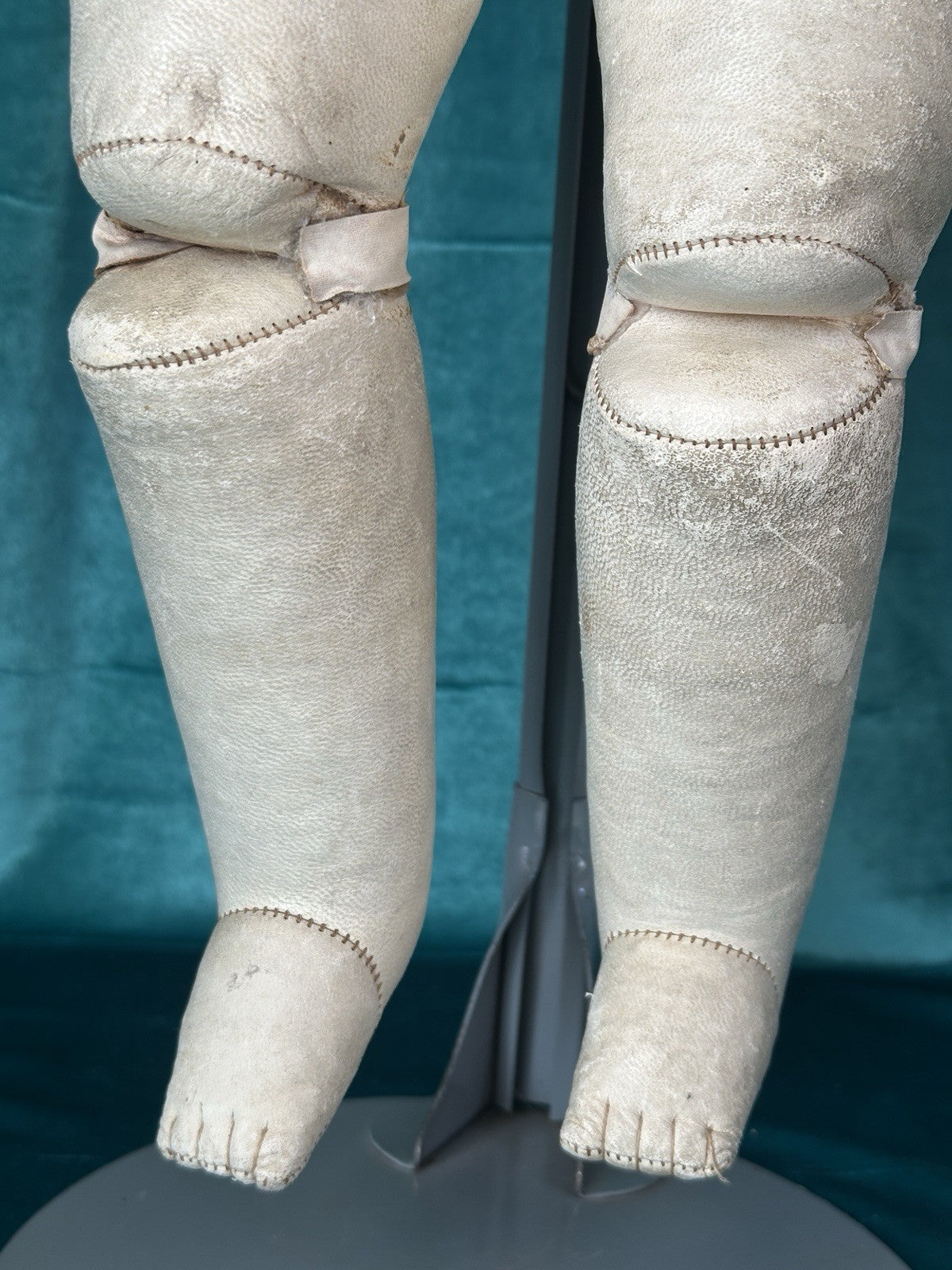 Antique German Kestner Alphabet Series C Bisque Shoulder Head 25” Doll