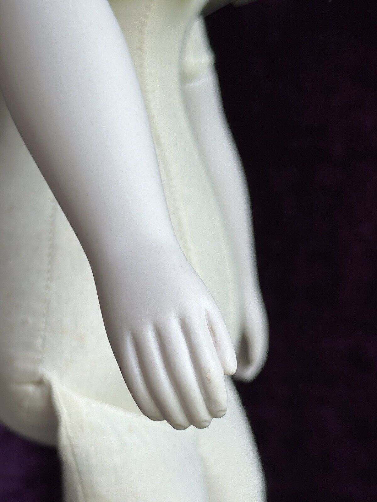 Rare Large 24” Parian Vintage Porcelain Miss Kentucky Doll by Artist Fawn Zeller