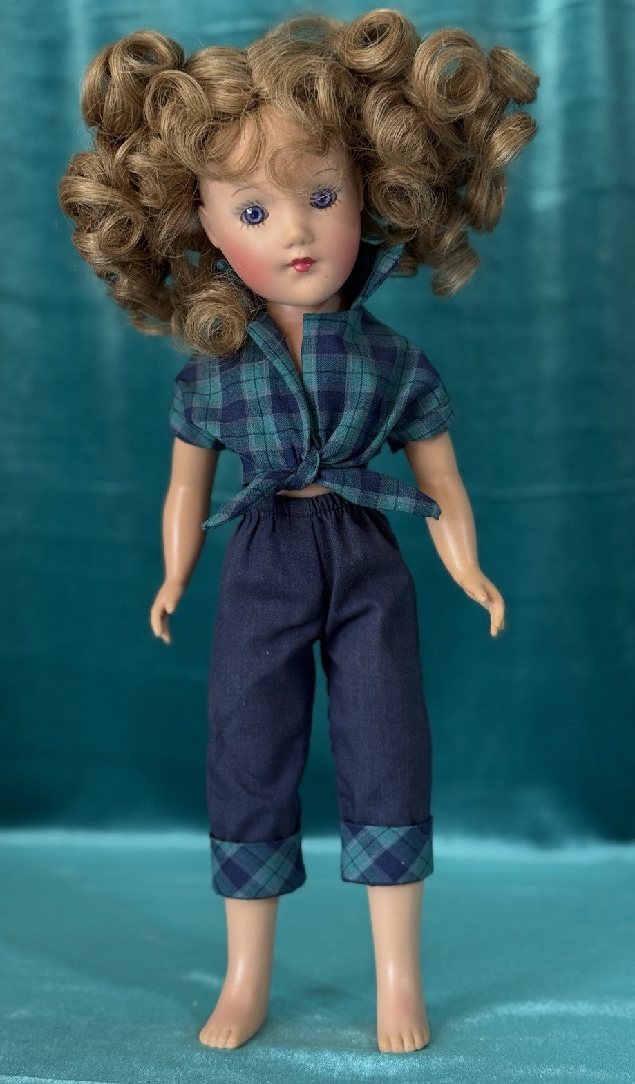 Modern Mary Hoyer Mary Lynne Vinyl Doll LE 200 Box/COA For Luncheon 1995
