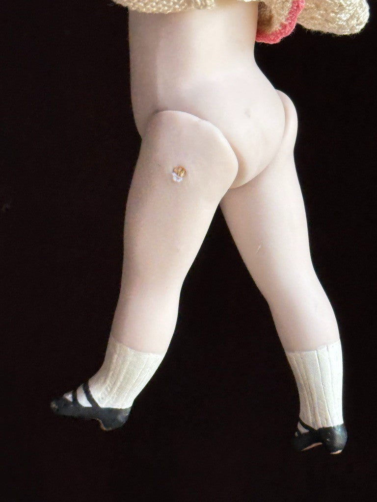 Miniature Cathy Hansen Porcelain Repro Antique French Mignonette Dollhouse Doll