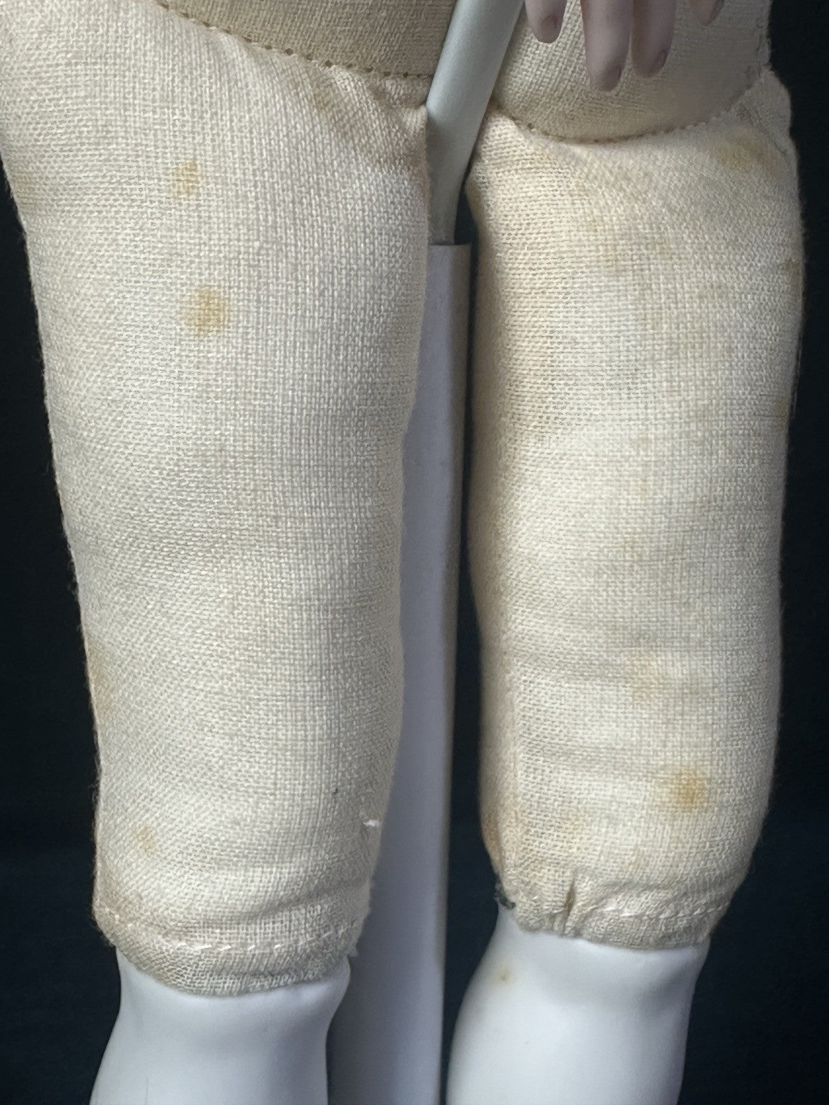 Vintage 1984 Linda Cheek Porcelain Pinkie 14” Doll Original Outfit