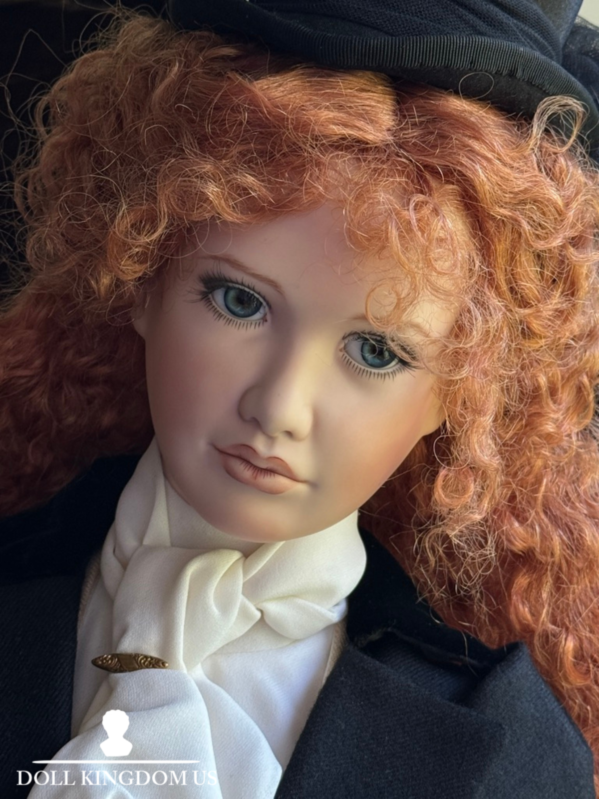Rare Lifelike 33" Artists Angela Barker Porcelain Doll Davina New Tag COA LE 15
