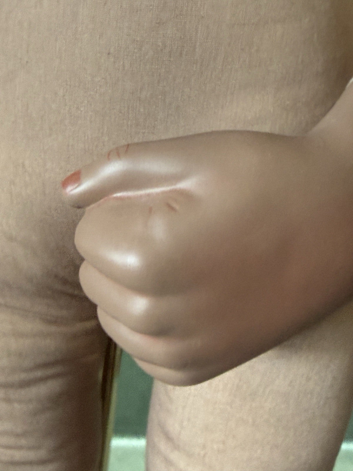 Reproduction Of “Lucinda ” by Mary Van Osdell Porcelain 24” Doll