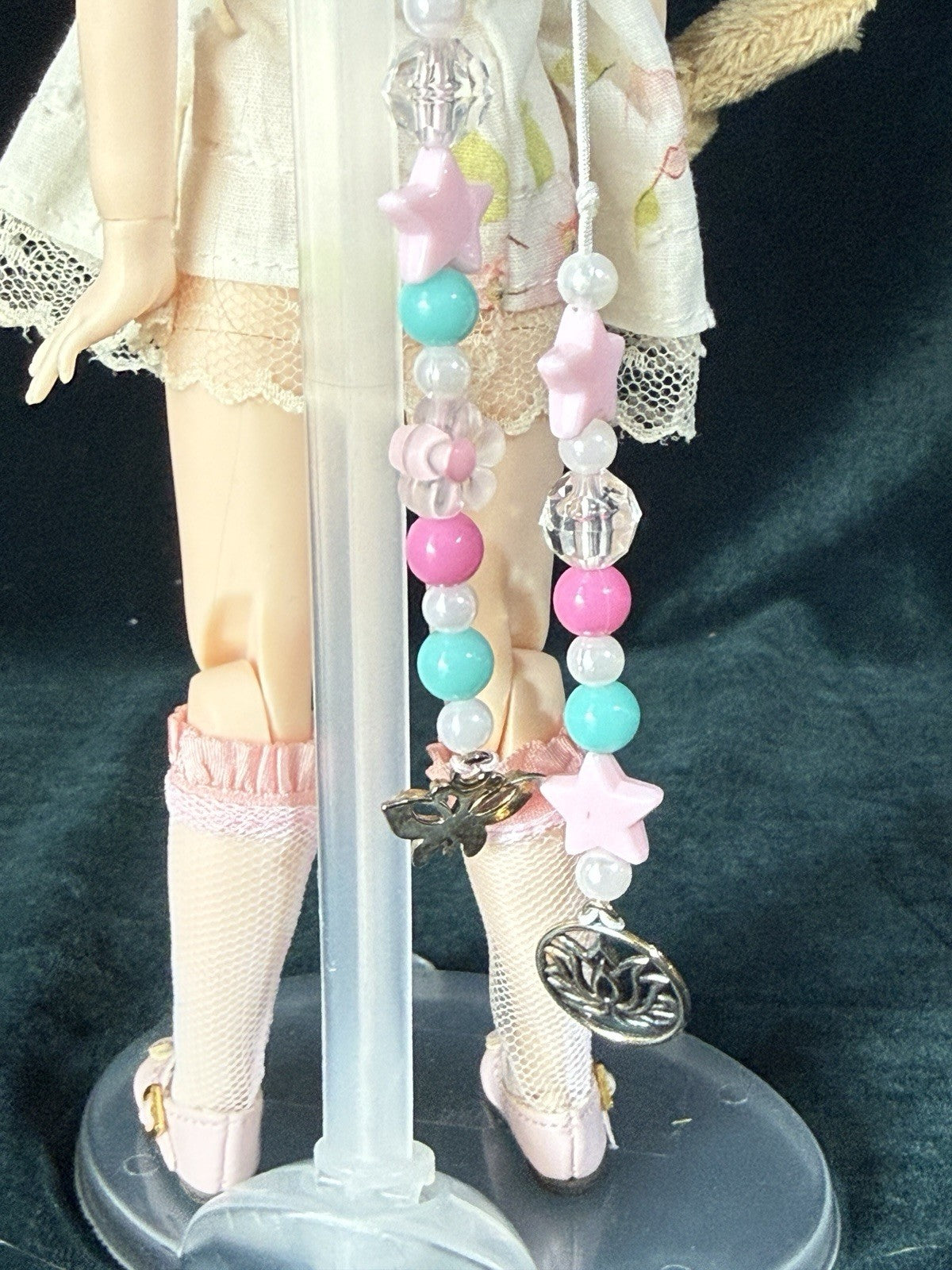 OOAK Custom Blythe 11” Artist BJD Doll With Her Bunny Toy